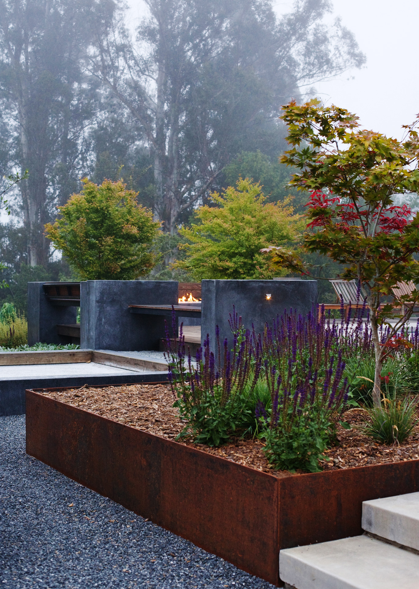 Custom, Landscape, Construction, Gardens, Renovation, Quality, Craftsmanship, Northern, California, Coastal, High End, Akita Landscape, Inc.